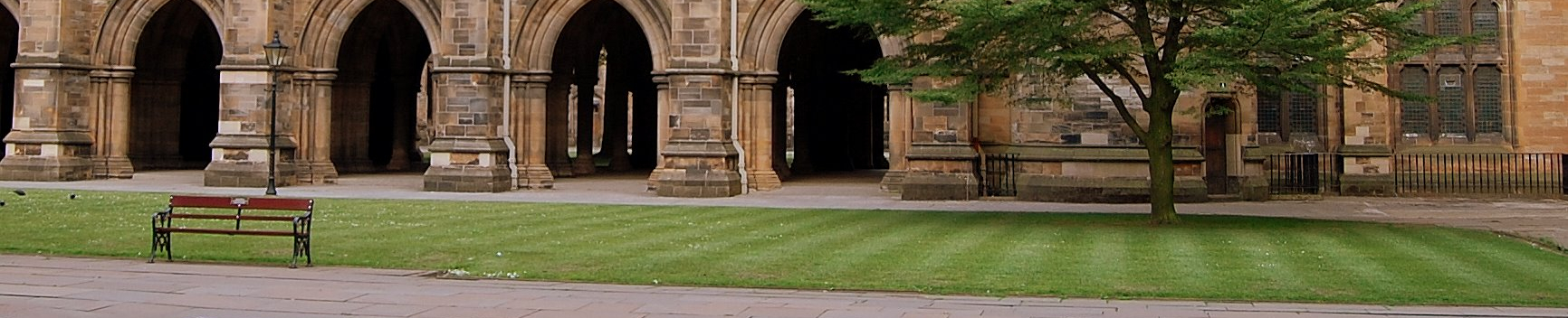 Bench on University campus